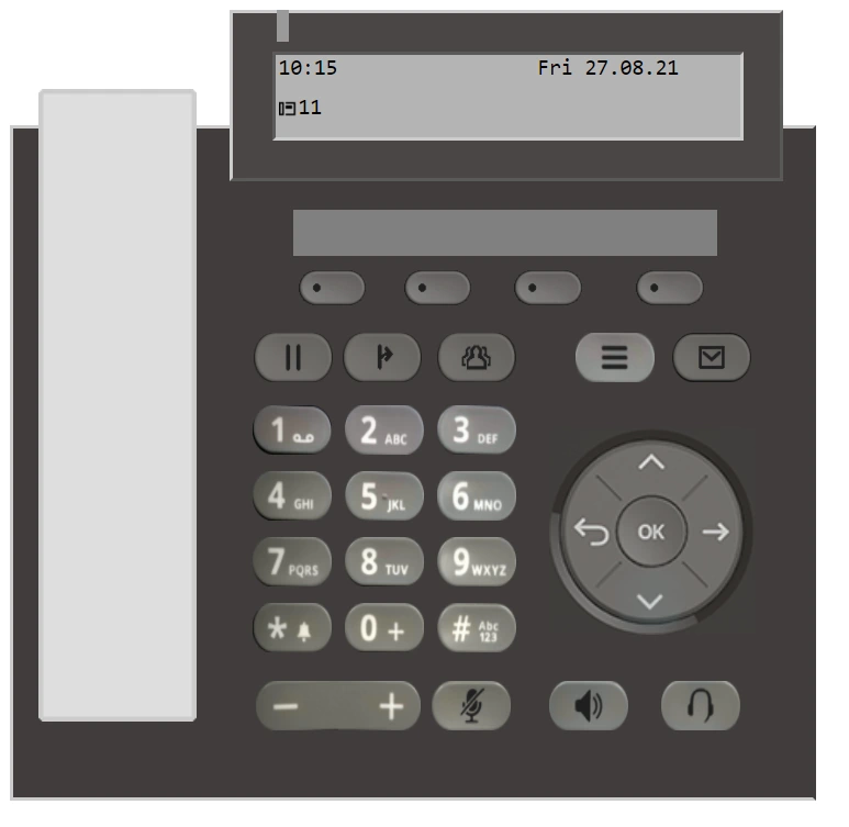 OpenScape Desk Phone CP200 Terminal Number